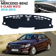 Dashboard Cover Protective Pad for Mercedes Benz E-Class W212 Car Accessories Sunshade Carpet E-Klas