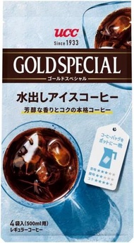 UCC - Gold Special Coffee Bags 日式冰咖啡 冷萃咖啡 Cold Brew Coffee Iced Coffee 4包 x 30g 平行進口 此日期前: 26/07/2024