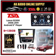 🎁Free AHD Camera 🎁 8Ram + 128GB 4G Carplay ◾TSA Lexus GS300 2006 - 2011 Android 9'' inch TS10 Car Pl