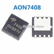 AON7408 Mosfet 7408 IC N-Channel SMD QFN-8 23A 30V AO AO7408
