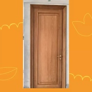 pintu kamar + kusen jati super pesanan pak omar jakarta