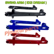 EX5 DREAM / EX5DREAM REAR FORK SWING ARM SIAP SWING AM BUSH BATANG & SHAFT & CHAIN RUBBER GETAH BLAC