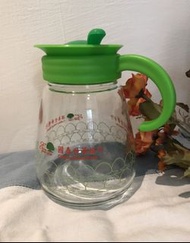 全新 玻璃壺 玻璃壺 冷水壺 水壺 玻璃瓶 冷涼水瓶 果汁瓶 約800ml 出清 #24吃土季