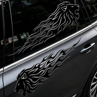 [lzdjlmy2ua] 2 Car Stickers with A Head, Easy to Install, for Vehicle Body Or Motorhome.