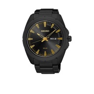 Seiko/Seiko Men Quartz Movement Eco-Drive Watch Recraft Stainless Steel Bracelet Date Dial