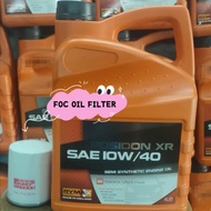 Rymax posidon engine oil 10w3 semi synthetic &amp; posidon  XR 10w40 semi  synthetic FOC filter for  any car