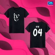 T-Shirt Kpop Ive Korea Name Tshirt Premium Unisex Men Women T Shirt Ive Members Yujin Gaeul Rei Wony