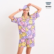 SLEEPING CLOUD Pajamas | 1 LYOCELL Soft And Cool Fabric Comfortable To Wear : Short Sleeves CANDY SA