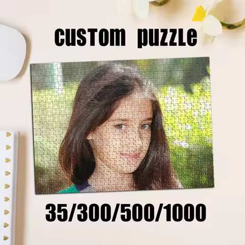 35/300/500/1000pcs Personalized Custom Photo Selfie Puzzle Custom Your Own Photo/Picture Gift For Ho