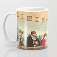 Gravity falls tea party mug