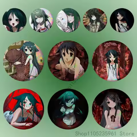 Saya No Uta The S-Song of S-Saya 32mm 58mm 75mm 44mm 25mm Anime Badges Brooches DIY Pins Decorations