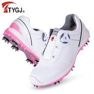 TTYGJ Golf Shoes Women Waterproof Golf Shoes Anti-slip Sole Octopus Spike Sneakers