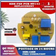 KDK / PANASONIC UPGRADED CEILING FAN PCB BOARD HIGH QUALITY SPARE PART FOR KY143 / MY143