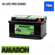 AMARON HI LIFE PRO DIN80 CAR BATTERY QR-9268230