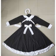 COSTUME COSTUM ANIME MANGA BAJU MAID DRESS / MAID COSPLAY OUFIT 19 PANJANG COWOK CEWEK