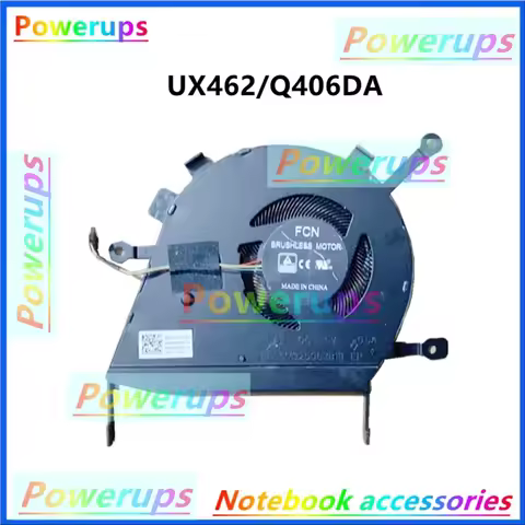 New Original Laptop CPU Cooler Fan For Asus Zenbook UX462 UX462FA Q406 Q406DA DFS5M325063B18-FLA2 13