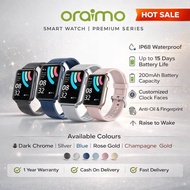 ORAIMO OSW-16P Watch Pro | 1.69″ HD Display | Heart Rate Sensor | Colour Touch Screen | Waterproof |