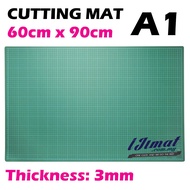 A1 Size Cutting Mat A1 Tikar Memotong A1 (60cmx90cm) Thickness: 3mm
