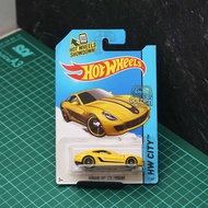 Hot WHEELS FERRARI 599 GTB FIORANO Yellow