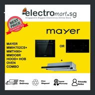 MAYER  MMIH752CS+ MMTH90 + MMDO8R HOOD+ HOB OVEN COMBO