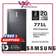 【 FREE SHIPING 】 Samsung RT62K7005BS/ME 711L Inverter 2-Door Top Freezer Fridge 冰箱
