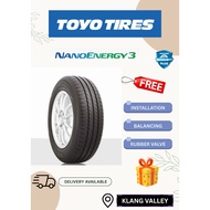 (FREE INSTALLATION) TOYO TIRES NANO ENERGY 3 NE03 TYRE TAYAR 175/65R14 185/60R14 185/55R15 195/55R15
