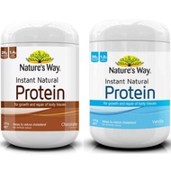 NATURE'S WAY INSTANT PROTEIN VANILLA  | CHOCOLATE 375G