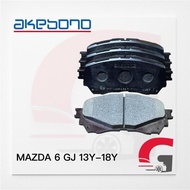 AKEBONO JAPAN BRAKE PAD FRONT MAZDA 6 SKYACTIV GJ