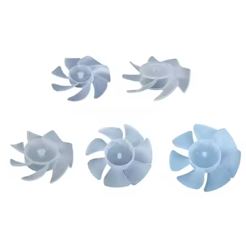 Plastic Fan Replacement 7 Leaves Household Electric Hairdryer Motor Fan