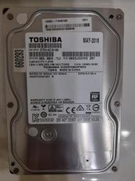 TOSHIBA 1TB 桌上型 SATA3 硬碟 使用時數4000多小時