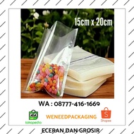 Vacuum bag plastic vacuum plastic/ vacuum plastic/ size 15cm x 20cm