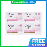Dove | Dove Pink Beauty Bar Soap 90g 4-Pack / Facial Cleansing Soap