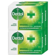 Dettol เดทตอล สบู่ก้อนแอนตี้แบคทีเรีย (65 กรัม แพ็ค 4ก้อน) (แพ็ค 4 ก้อน) Dettol เดทตอล สบู่ก้อนแอนตี้แบคทีเรีย ขนาด 60-65 กรัม