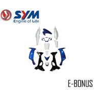 (100% ORIGINAL) SYM E-BONUS COVER SET ASSY COVERSET BODY COVER SHOOT SUIT SHOT EBONUS E BONUS 110 BO