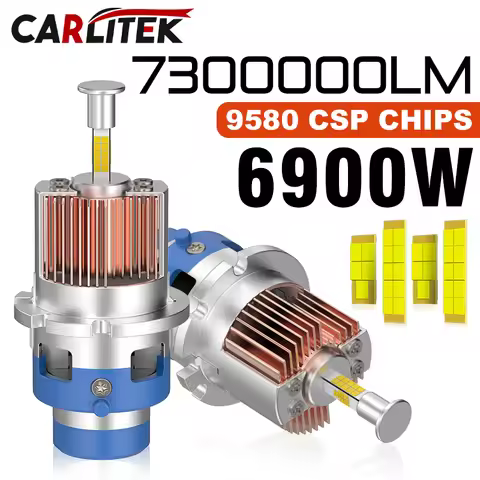7300000LM D2S Car Lights 6900W D5S LED Headlight LED D1S D2S D3S D4S D8S Car LED Headlight Bulb 4 Si