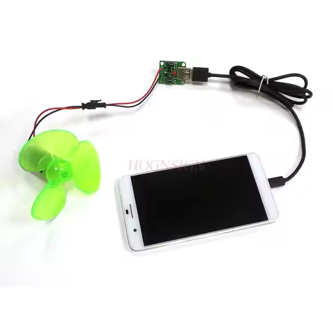 1 SET Micro Wind Turbine Motor Portable Emergency Phone Charger for USB Output DC 5V Wind Turbine Ge