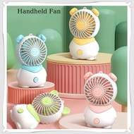 Handheld Fan Desktop Portable Fan mini pig USB Rechargeable Pocket Fan Library outdoor Table Cooling YO