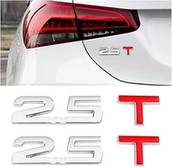 JNNJ 2 Pieces 3D Emblem Badge, Badge Car Sticker Decal, Metal Engine Display Car Sticker Emblem Badg