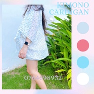 Kimono Patterned Beach Robe MS08