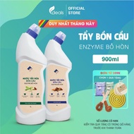 Ecocare Soapnut Enzyme Toilet Cleaner 900ml - Removes dirt, yellow stains, kills bacteria, deodorize