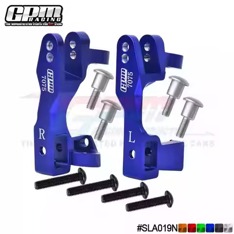 GPM 7075 Alloy Front C Hub Former Block C For TRAXXAS 1/10 Slash 4X4 LOW-CG XO-01 Rustler Hoss RC Up