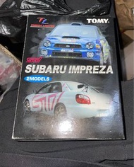 Tomica limited tomy takara tomytec subaru wrx boxset