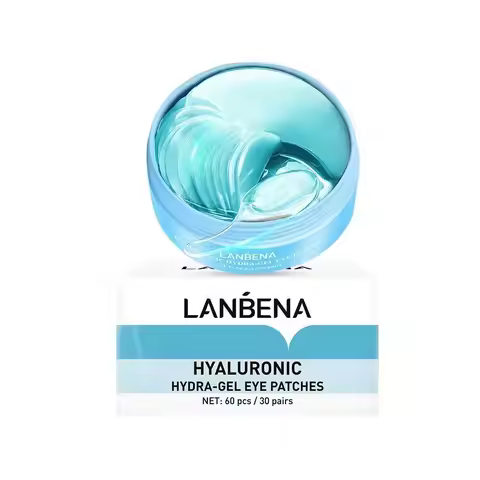 LANBENA Hyaluronic Acid Hydrating Gel Eye Mask Patch Nourishes And Lightens Dark Circles Bone Collag
