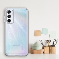Samsung Galaxy A15/A25/A35/A55 浮雕感防震雙料手機殼-木紋
