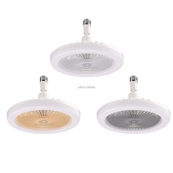 CH*【READY STOCK】 Upgraded Ceiling Fans with Lights Timing Low Profile Enclosed Ceiling Fan 3 Colors Dimmable LED 3 Speed