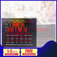 Proocam SCP-18 V8 USB Headset Microphone Plus Bluetooth Audio Sound Card phone laptop live Streaming