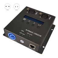 (QBEP) ArtNet DMX 512 Ethernet Lighting Controller Interface 2 Converter Box Touch MA2