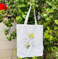 SNOOPY 史諾比單肩購物袋 PEANUTS正版授權