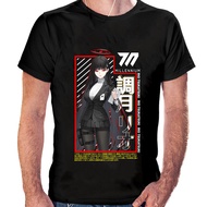 Rio TSUKATSUKI STUDENT BLUE ARCHIVE Anime T-shirt Manga Tshirt Unisex BAJU OTAKU WIBU JAPAN