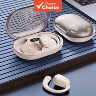 D88 Ear-hook Wireless Headphones Bluetooth 5.3 with Intelligent Display Earbuds Battery Life Painles